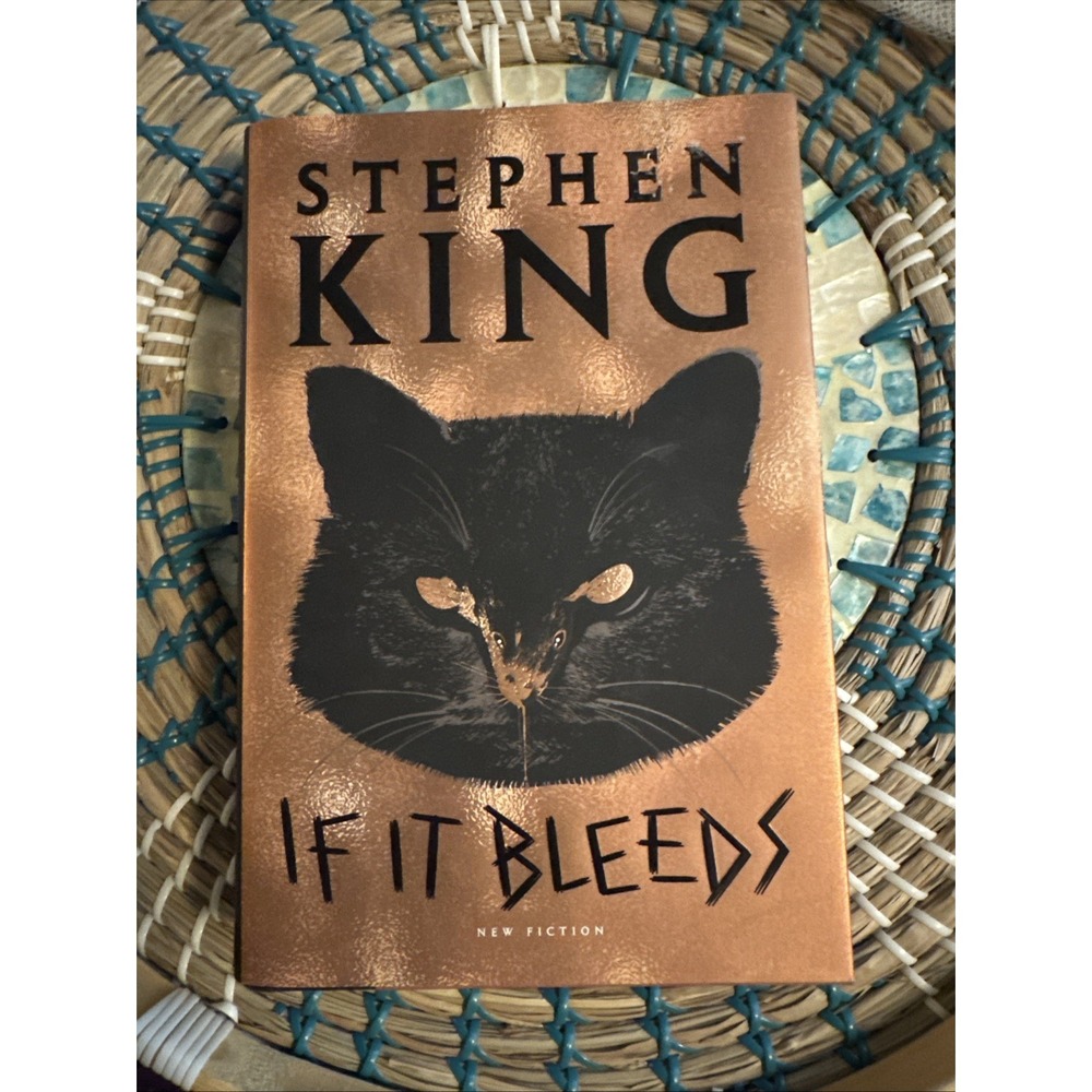 IF IT BLEEDS by Stephen King | First Edition, Printing | Hardcover 1st Fiction